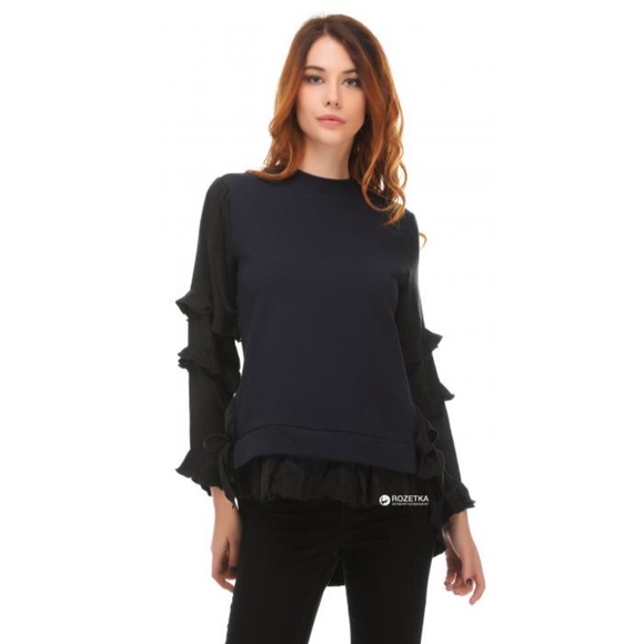 Zara Sweaters - Zara Premium Sweatshirt Collection Frill Sweater